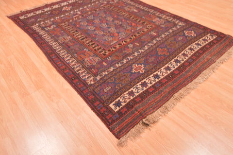 Kilim Red Hand Knotted 510 X 86 Area Rug 100-76557 Image 3