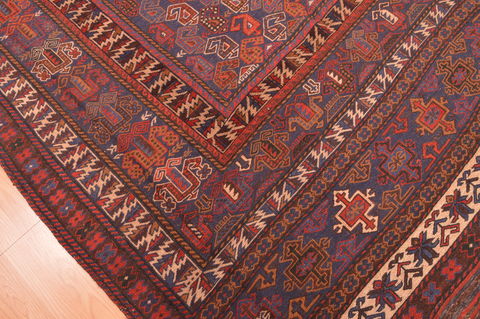 Kilim Red Hand Knotted 510 X 86 Area Rug 100-76557 Image 6