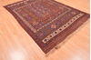Kilim Red Hand Knotted 510 X 86 Area Rug 100-76557 Thumb 3