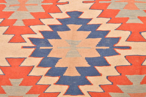 Kilim Beige Hand Knotted 37 X 56 Area Rug 100-76559 Image 5