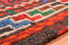 Kilim Red Square Hand Knotted 38 X 46 Area Rug 100-76560 Thumb 8