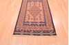 Kilim Brown Hand Knotted 31 X 57 Area Rug 100-76561 Thumb 6