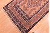Kilim Brown Hand Knotted 31 X 57 Area Rug 100-76561 Thumb 8