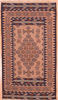 Kilim Brown Hand Knotted 31 X 57 Area Rug 100-76561 Thumb 0
