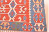 Kilim Blue Hand Knotted 37 X 53 Area Rug 100-76566 Thumb 1