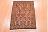 Qum Red Hand Knotted 25 X 31  Area Rug 100-76570 Thumb 1
