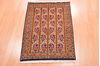 Qum Red Hand Knotted 25 X 31 Area Rug 100-76570 Thumb 1