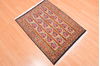 Qum Red Hand Knotted 25 X 31  Area Rug 100-76570 Thumb 3