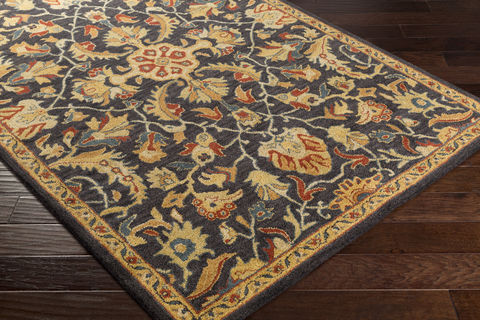 Surya Ancient Treasures Blue 90 X 130 Area Rug A178-913 800-76589 Image 1