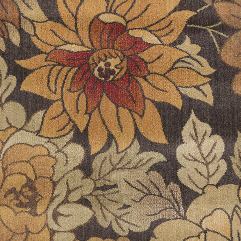 Surya Arabesque Black 110 X 211 Area Rug ABS3029-110211 800-76621 Image 2