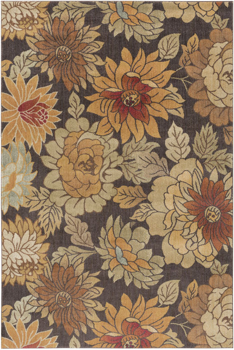 Surya Arabesque Black 110 X 211 Area Rug ABS3029-110211 800-76621 Image 0