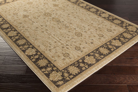 Surya Arabesque White 53 X 73 Area Rug ABS3038-5373 800-76655 Image 1