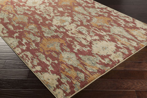 Surya Arabesque Red 53 X 73 Area Rug ABS3056-5373 800-76695 Image 1