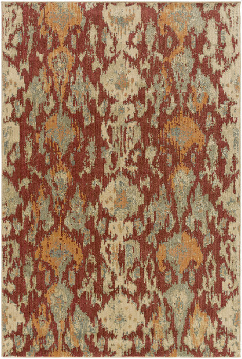 Surya Arabesque Red 53 X 73 Area Rug ABS3056-5373 800-76695 Image 0
