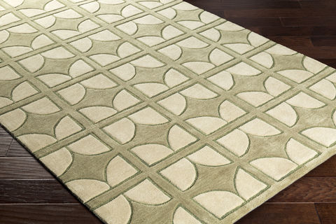 Surya Alexandra Green 50 X 76 Area Rug ALX1005-576 800-76882 Image 1