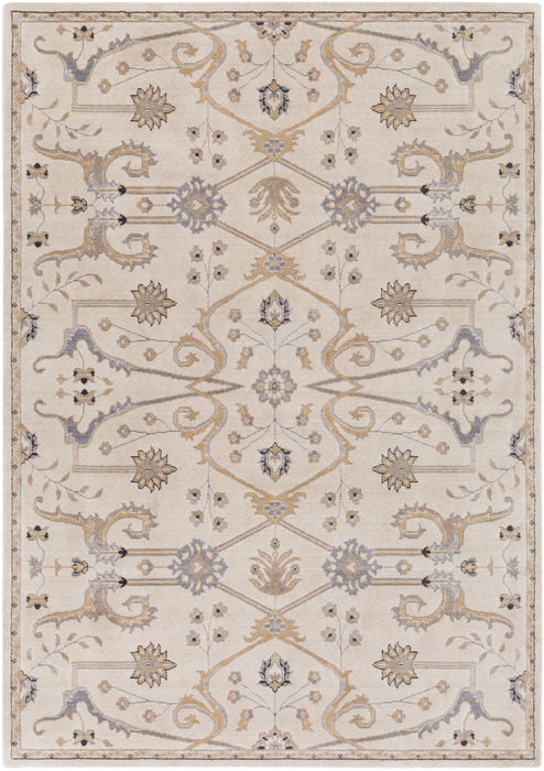 Surya Andromeda White 53 X 76 Area Rug ANM1000-5376 800-76898 Image 0