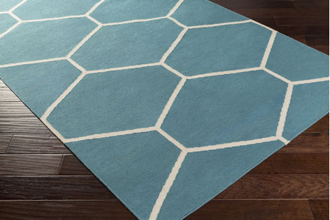 Surya Atrium Blue 40 X 60 Area Rug ATM3013-46 800-77251 Image 1