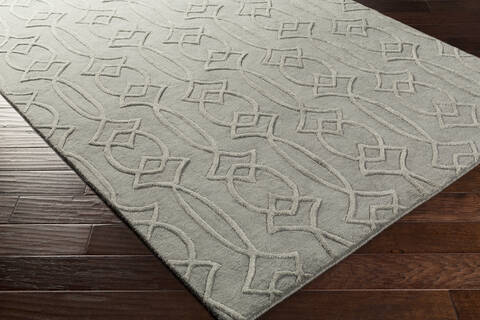 Surya Antoinette Grey 20 X 30 Area Rug ATT2003-23 800-77284 Image 1
