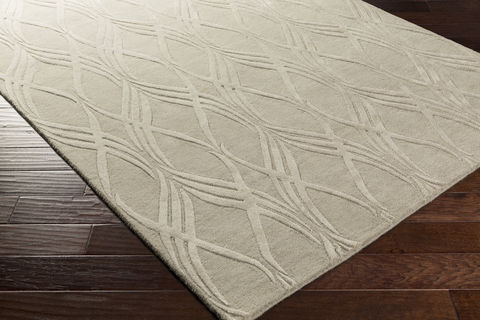 Surya Antoinette White 50 X 76 Area Rug ATT2015-576 800-77308 Image 1