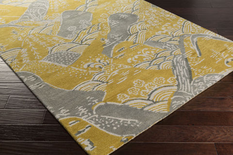 Surya Banshee Yellow 20 X 30 Area Rug BAN3372-23 800-77391 Image 1