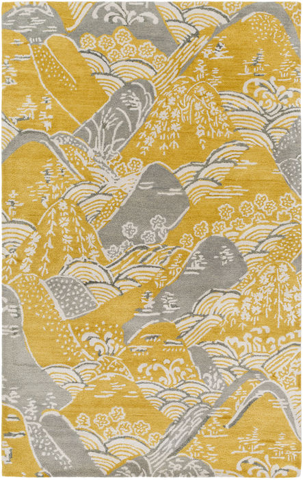 Surya Banshee Yellow 20 X 30 Area Rug BAN3372-23 800-77391 Image 0