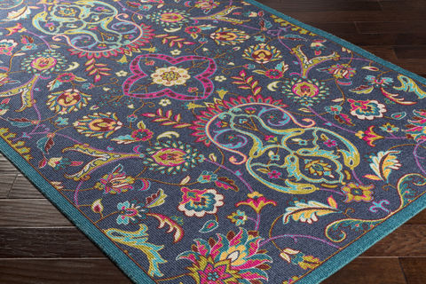 Surya Bukhara Blue 53 X 76 Area Rug BKR1003-5376 800-77509 Image 1