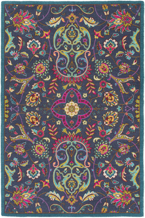 Surya Bukhara Blue 53 X 76 Area Rug BKR1003-5376 800-77509 Image 0