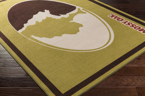 Surya Big Sky Cabin Green 50 X 80 Area Rug BSC1002-58 800-77684 Image 1