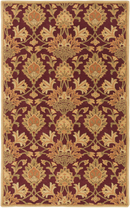 Surya Caesar Red 60 X 90 Area Rug CAE1155-69 800-77832 Image 0