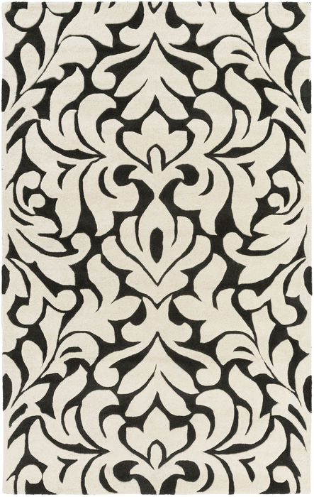 Surya Modern Classics White 50 X 80 Area Rug CAN2080-58 800-77996 Image 0