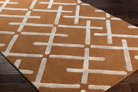 Surya Chamber Orange 50 X 76 Area Rug CHB1004-576 800-78033 Image 1