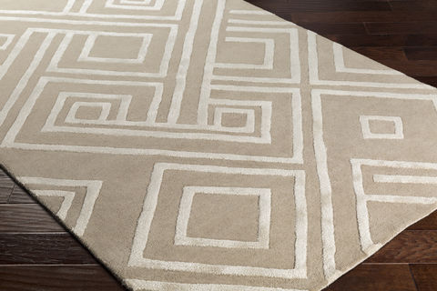 Surya Chamber White 50 X 76 Area Rug CHB1013-576 800-78060 Image 1