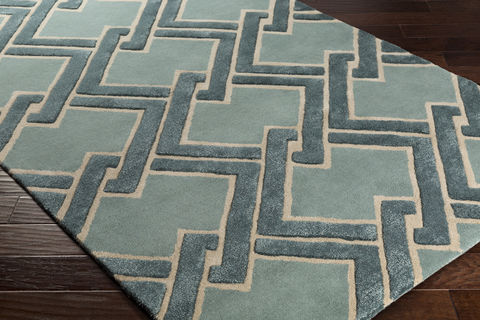 Surya Chamber Green 80 X 100 Area Rug CHB1020-810 800-78082 Image 1
