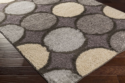 Surya Concepts Grey 53 X 76 Area Rug CPT1737-5376 800-78583 Image 1