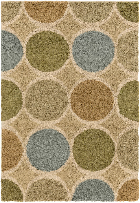 Surya Concepts White 53 X 76 Area Rug CPT1739-5376 800-78589 Image 0