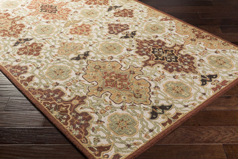 Surya Castille Orange 50 X 76 Area Rug CTL2005-576 800-78733 Image 1