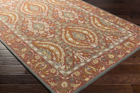 Surya Castille Red 50 X 76 Area Rug CTL2010-576 800-78763 Image 1
