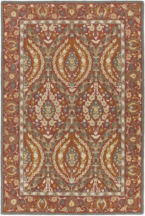 Surya Castille Red 50 X 76 Area Rug CTL2010-576 800-78763 Image 0