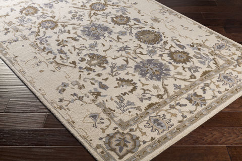 Surya Castille White 40 X 60 Area Rug CTL2012-46 800-78774 Image 1