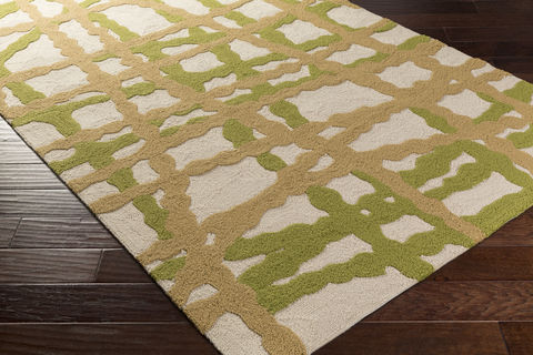 Surya Courtyard Green 40 X 60 Area Rug CTY4017-46 800-78814 Image 1