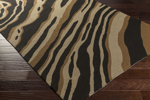 Surya Courtyard Black 50 X 76 Area Rug CTY4028-576 800-78823 Image 1
