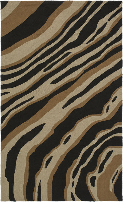 Surya Courtyard Black 50 X 76 Area Rug CTY4028-576 800-78823 Image 0