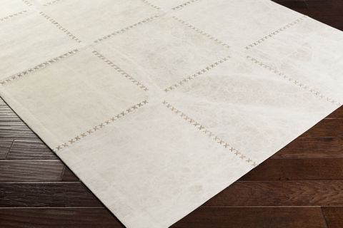 Surya Canvas White 80 X 100 Area Rug CVS2000-810 800-78861 Image 1