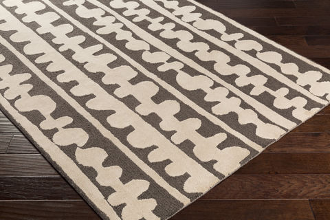 Surya Decorativa Brown 50 X 80 Area Rug DCR4029-58 800-78867 Image 1