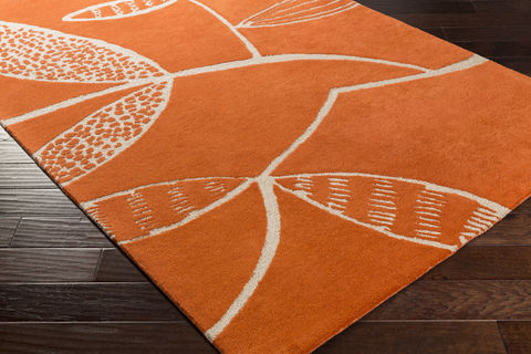 Surya Decorativa Orange 50 X 80 Area Rug DCR4037-58 800-78891 Image 1