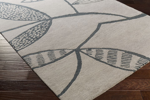 Surya Decorativa Grey 50 X 80 Area Rug DCR4039-58 800-78897 Image 1