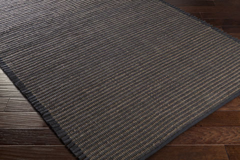 Surya Daniel Black 80 X 100 Area Rug DNL3003-810 800-78909 Image 1