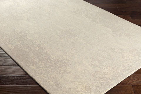 Surya Edith White 50 X 76 Area Rug EDT1001-576 800-79031 Image 1
