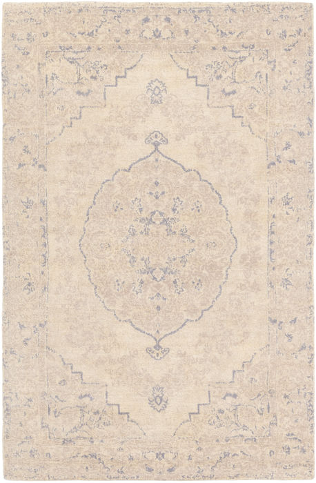 Surya Edith White 80 X 100 Area Rug EDT1002-810 800-79035 Image 0