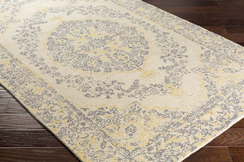 Surya Edith White 50 X 76 Area Rug EDT1004-576 800-79040 Image 1